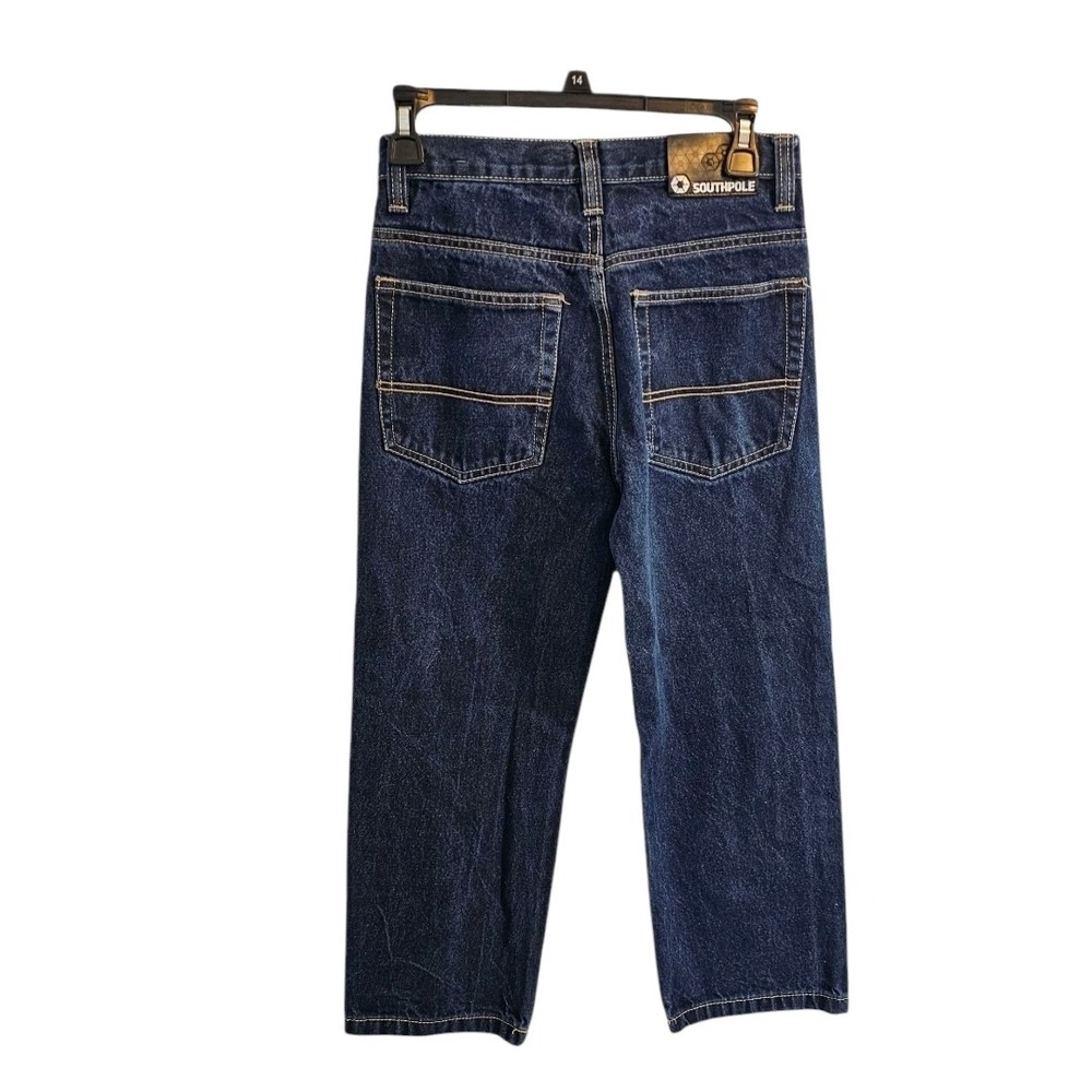 Vintage Y2K SouthPole‎ Denim Baggy Jeans Size 12 Youth/Boys